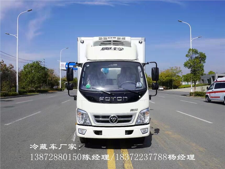 重慶6.8米東風(fēng)天錦KR國(guó)六冷藏車