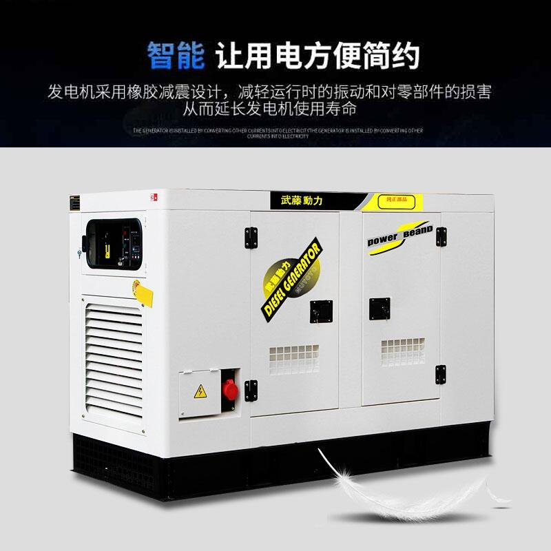 50KW進口靜音汽油發(fā)電機 武藤動力