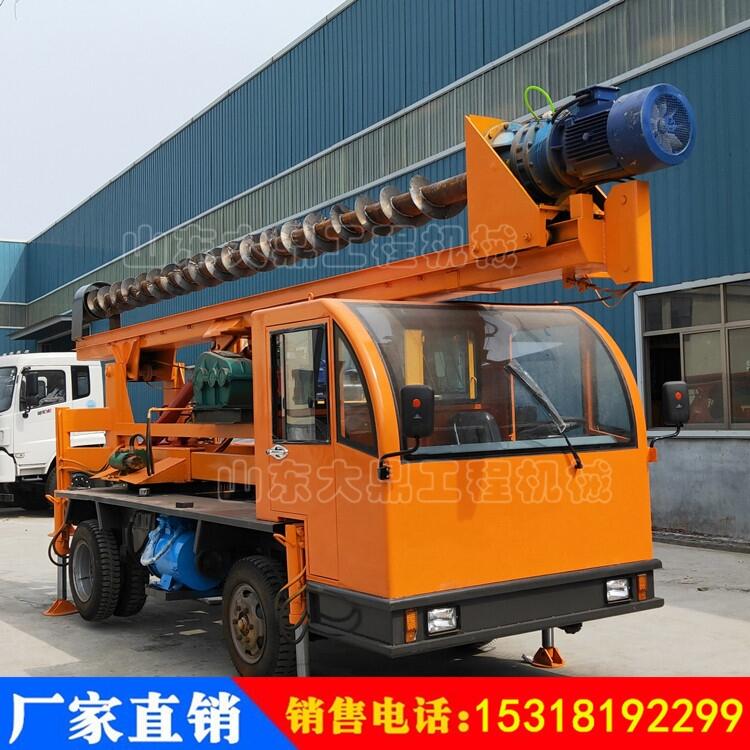 車載式地基打樁機(jī) 農(nóng)村建房地基打樁機(jī)  270旋轉(zhuǎn)建房地基打樁機(jī)