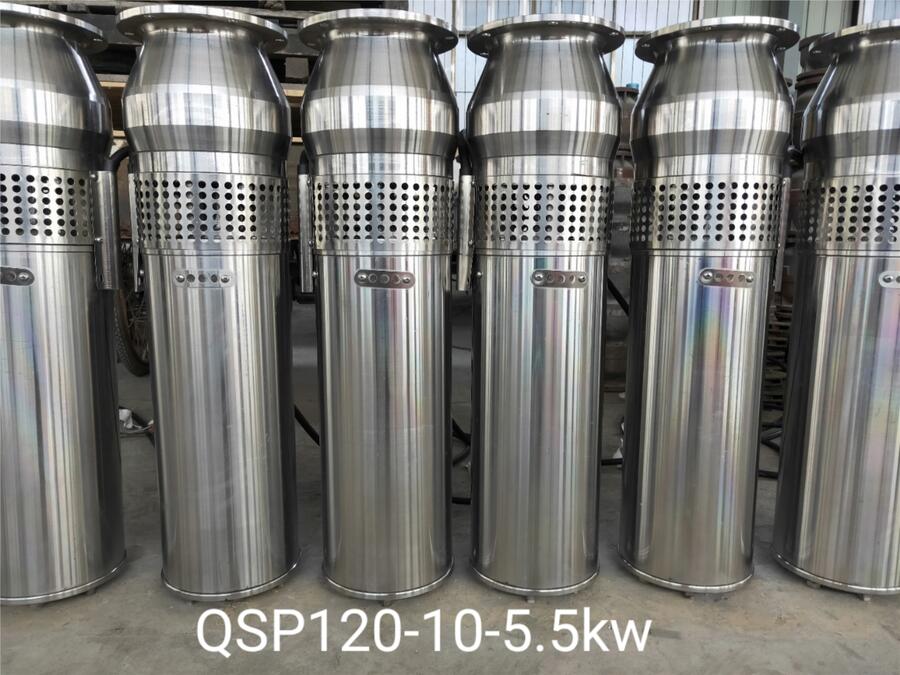 QSP40-21-4噴泉泵安裝示意圖