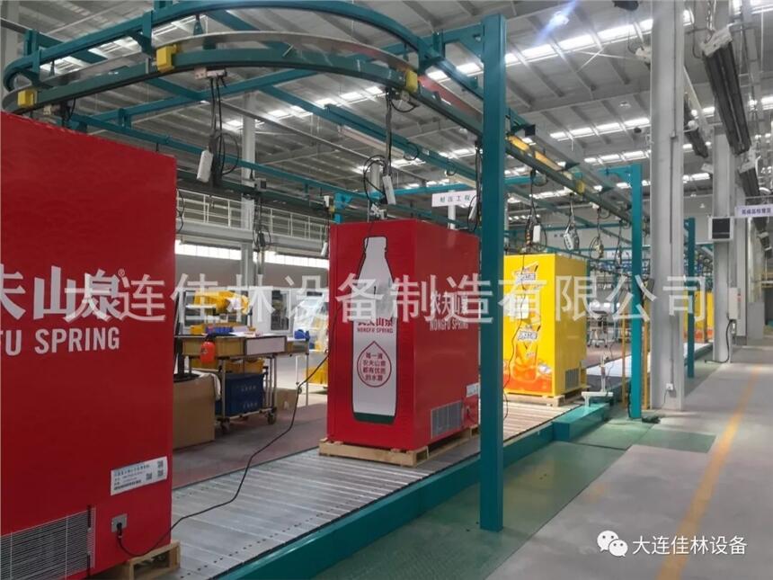 自動售貨機(jī)組裝線、冰箱自動組裝線--大連佳林設(shè)備