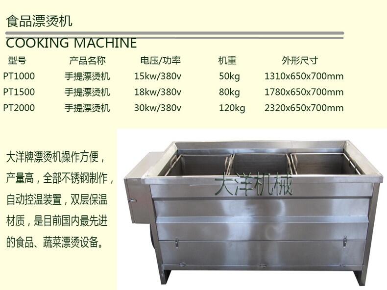 DPT2000A型食品漂燙設(shè)備