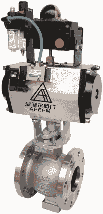 氣動(dòng)V型調(diào)節(jié)球閥 AT系列VQ647W-16P