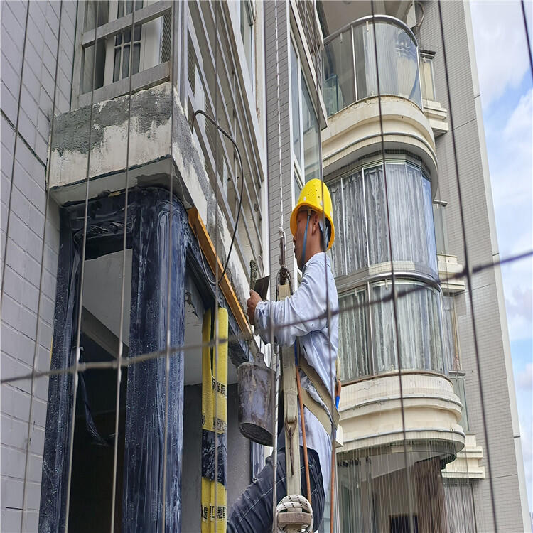 福建三明市廣告安裝公司聯(lián)系方式蜘蛛人高空作業(yè)瓷磚空鼓修復(fù)