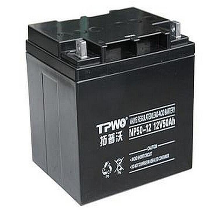 TPWO拓普沃NP50-12密封蓄電池12V50AH全新現(xiàn)貨