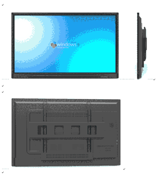 65寸觸摸電腦一體機WGCM-65