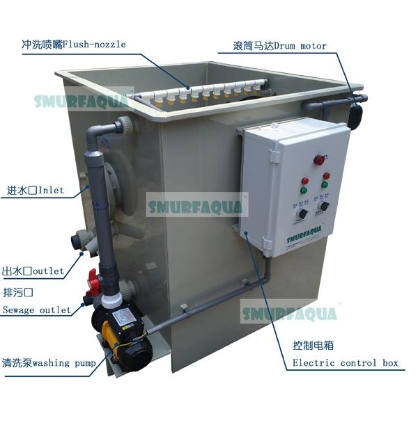 漁悅 污水處理設(shè)備 微濾機(jī)