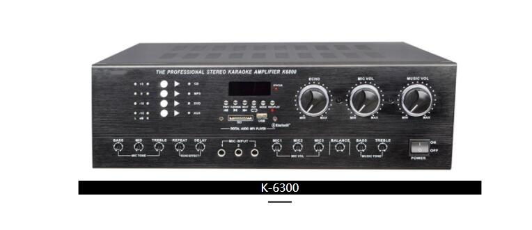 廣州浩韻合并級功放:K-6300