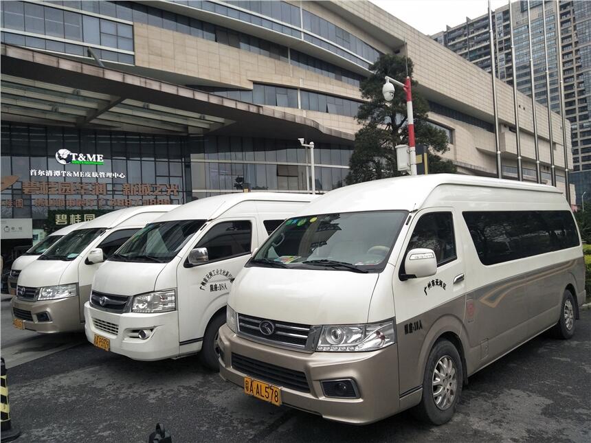 廣州誠邦租車公司廣州包車租賃25-28座中巴車價格長短途接送