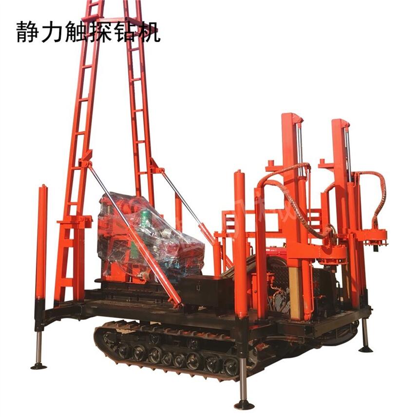 大動(dòng)力10T取芯靜探一體機(jī) 靜力觸探鉆車上門裝機(jī)