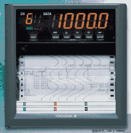 SR10006橫河有紙記錄儀