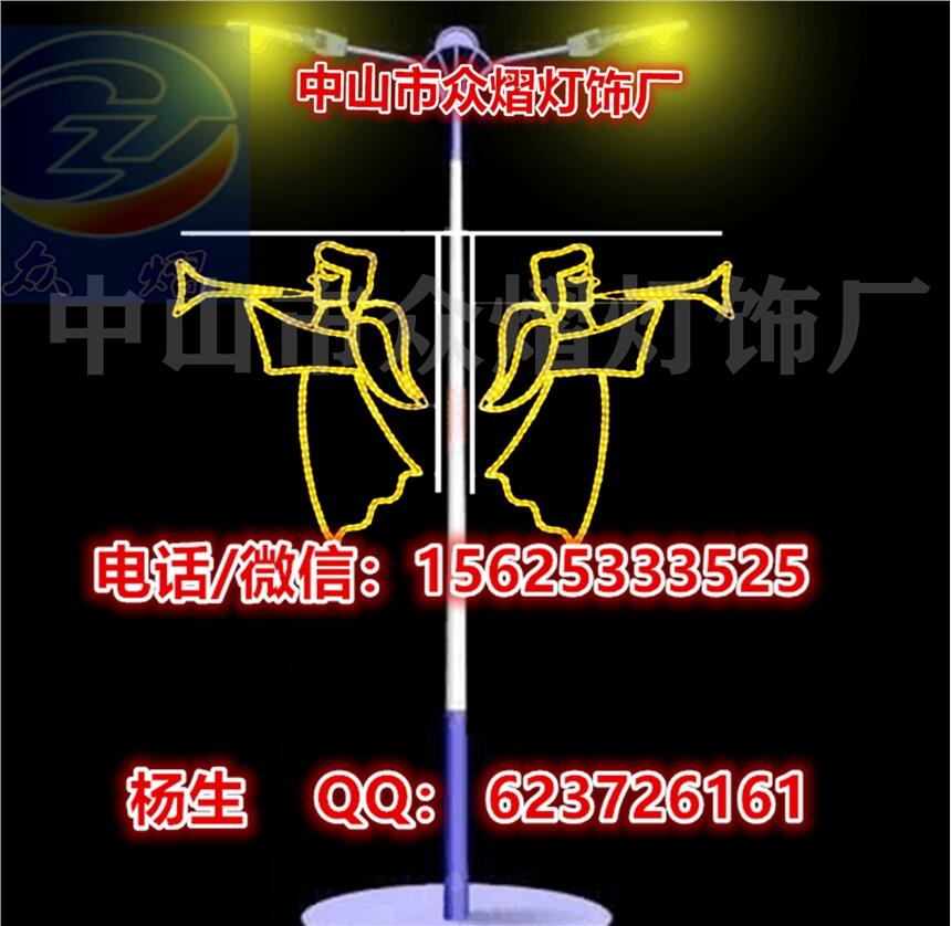 500MM單燈籠 LED景觀燈 磨砂南瓜燈 戶外防曬防水美化街道路燈