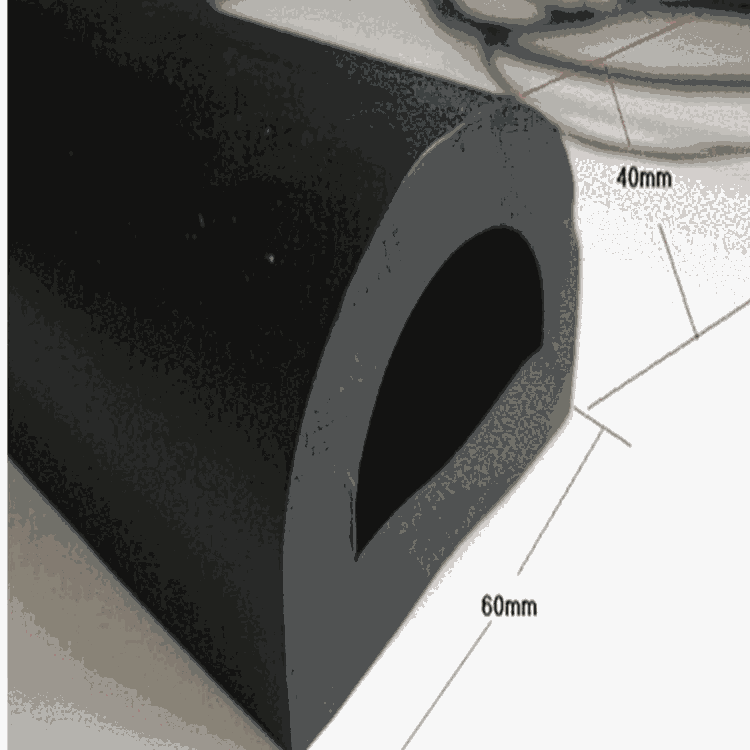 輪船拖船D型密封條 緩沖防撞條 密封條