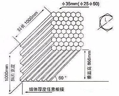 斜管|蜂窩斜管|蜂窩式斜管填料廠家