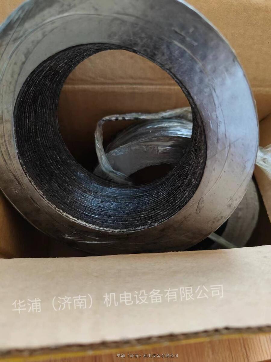 高質(zhì)量材質(zhì)金屬纏繞密封墊片可支持非標(biāo)定制石墨墊片