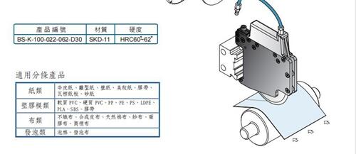 友聚motoknifeNT-A170型鋼制氣動(dòng)分切刀架氣壓刀片嘉利銳