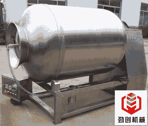 全自動(dòng)雞肉魚肉深加工腌漬滾揉機(jī)諸城滾揉機(jī)價(jià)格