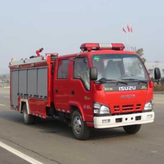 慶鈴五十鈴消防車,2噸消防車,水罐消防車