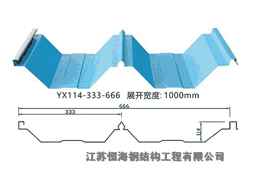 濟南廠家低價批發(fā)666大跨度角馳瓦