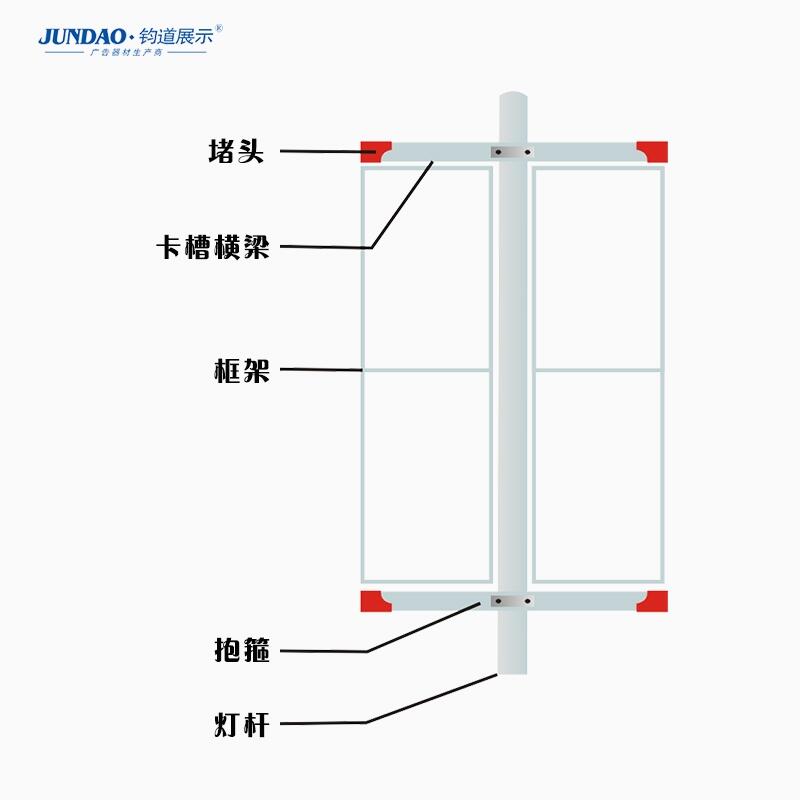 全新路邊道旗多少錢/道旗制作廠家尺寸及規(guī)格