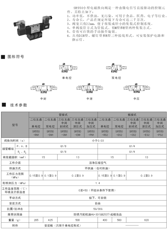 大興安嶺SR561-DN35D,二位五通滑柱式電控?fù)Q向閥,專業(yè)快速|(zhì)