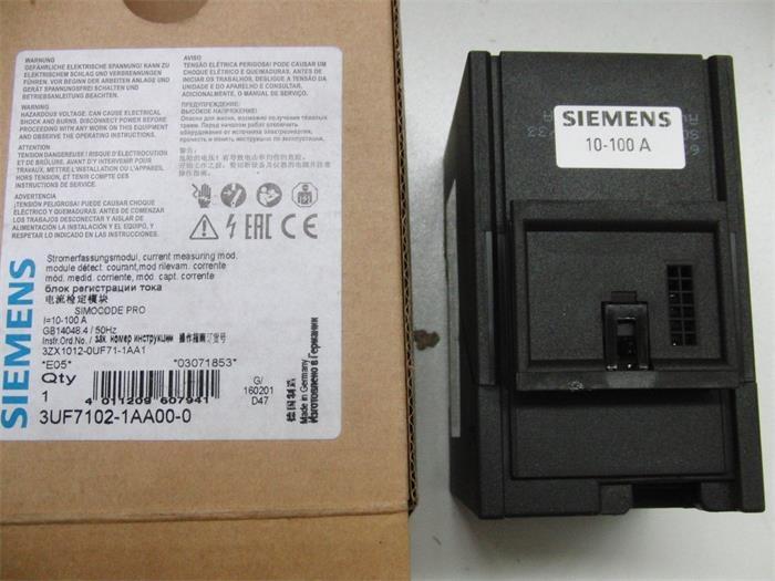 SIEMENS西門子3UF7102-1AA00-0電動保護器