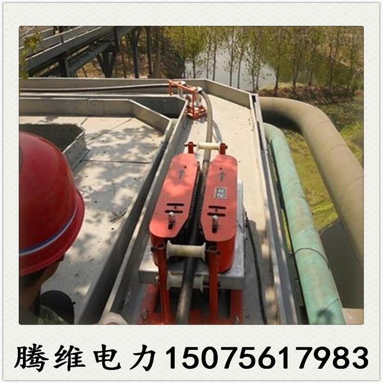 橋架電纜輸送機，電動拉電纜輸送機，轉(zhuǎn)角電纜輸送機