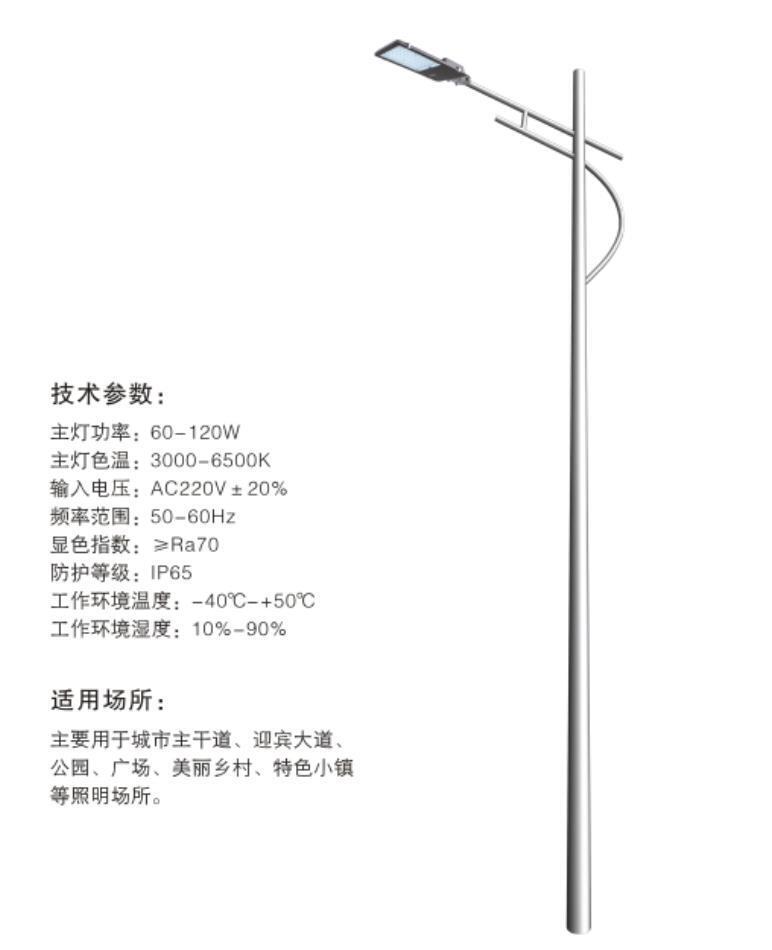 四川燈桿廠家 成都太陽能路燈廠家批