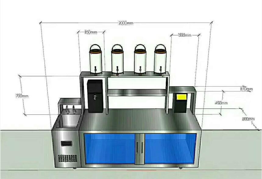 奶茶店機器訂購 奶茶店機器設(shè)備 廠家直銷正品保障