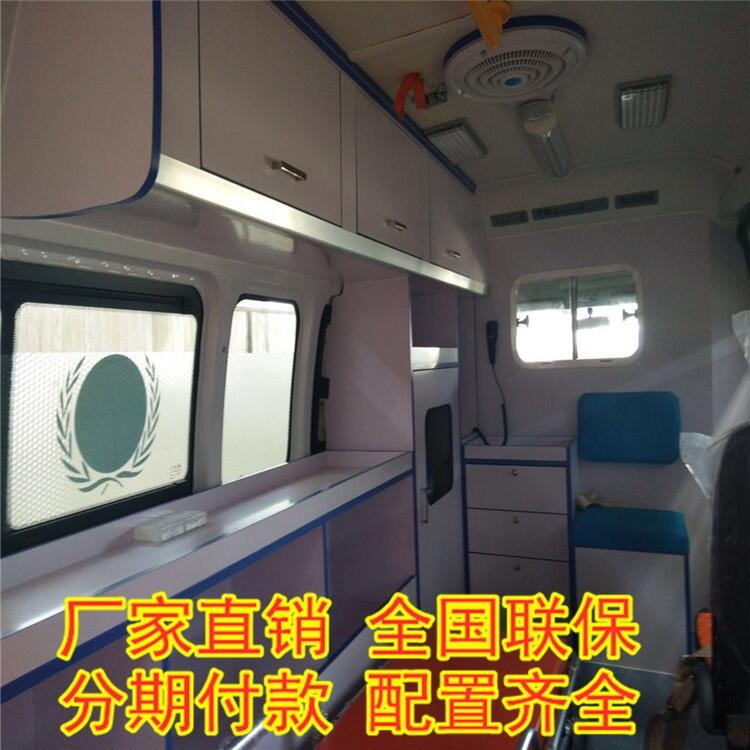 越秀V348長軸高頂救護(hù)車 新世代全順方廂核酸采樣檢測車