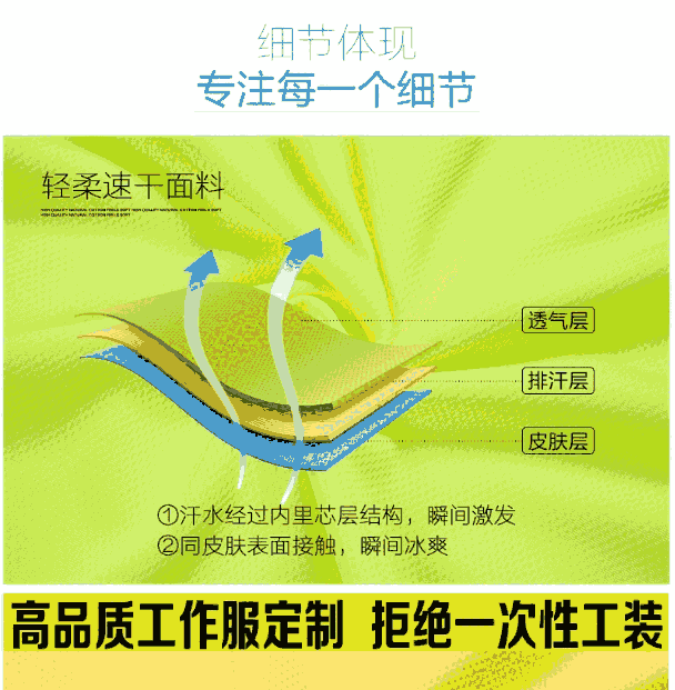 三明尤溪的防酸工作服定做廠家&祥云盛裝--現(xiàn)貨文化衫供應(yīng)商