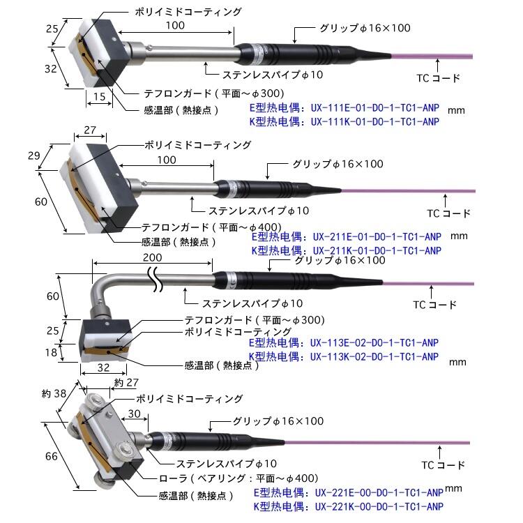 日本安立溫度傳感器UX-113E-01-D0-1-TC1-ANP