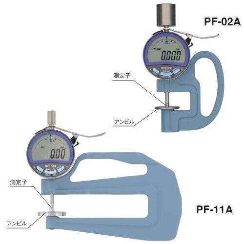 日本得樂TECLOCK恒壓厚度測量儀PF-11A