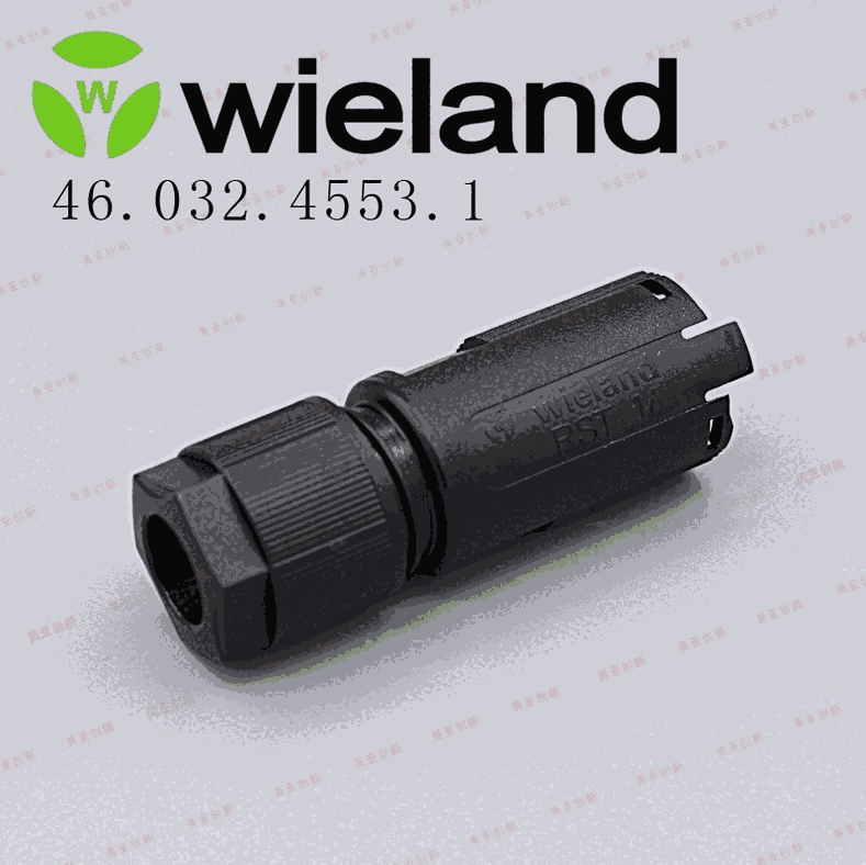 德國wieland 圓形防水連接器 3Pin 46.032.4553.1 原裝現(xiàn)貨