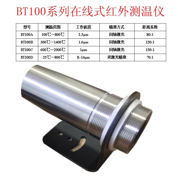 BT100工業(yè)在線式紅外測(cè)溫儀?技術(shù)參數(shù)