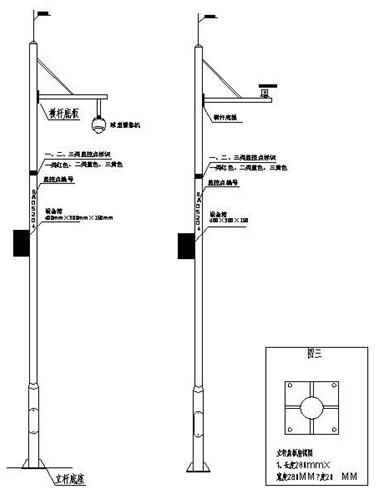 新疆烏蘇監(jiān)控立桿廠家