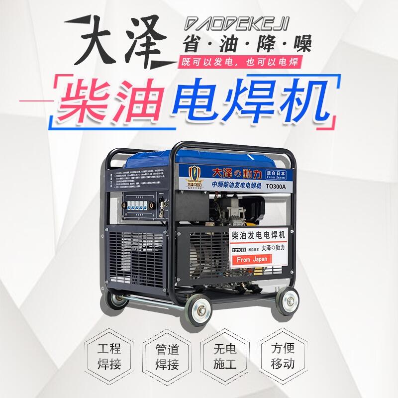 大澤動(dòng)力300A內(nèi)燃弧發(fā)電電焊機(jī)