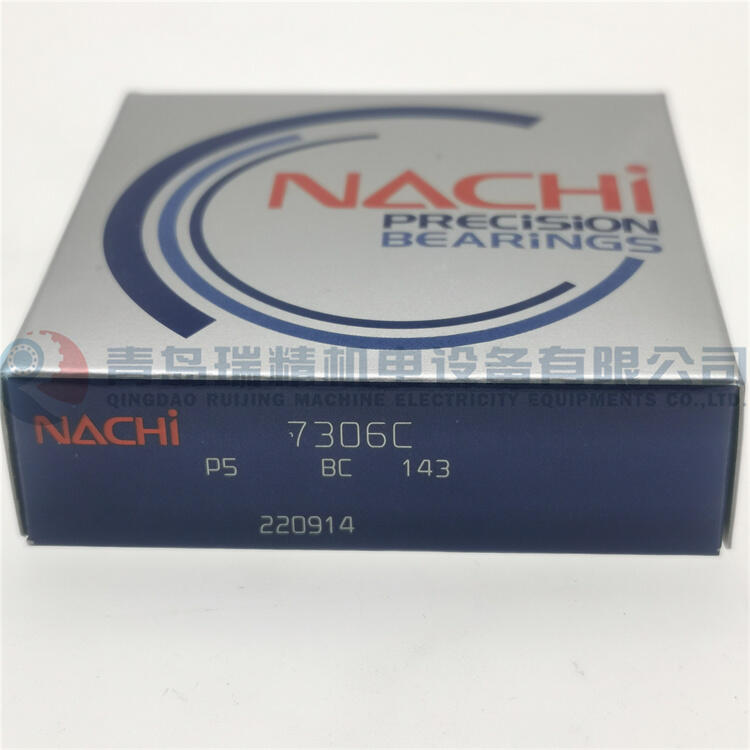 NACHI 精密角接觸球軸承 7306C P5 30mm X 72mm X 19mm