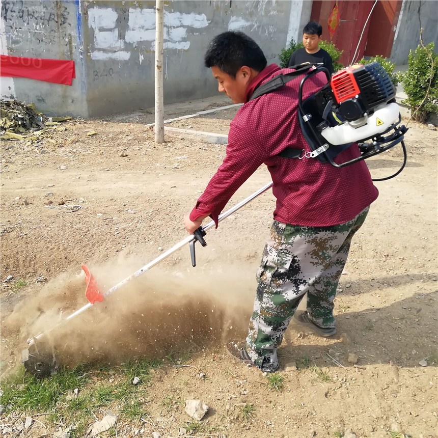 果園蔬菜大棚背負式四沖程二沖程家用除草機