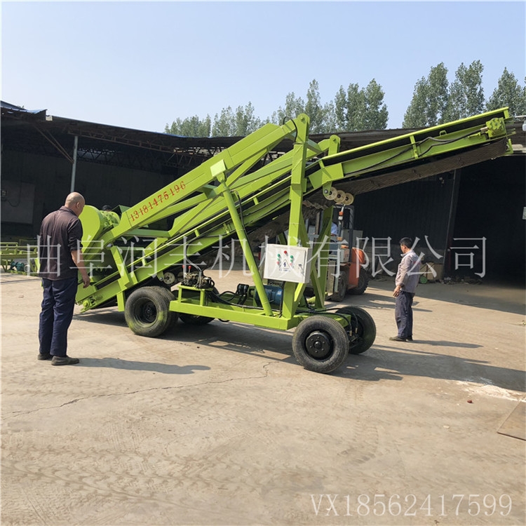 高空牧草青儲(chǔ)池取料機(jī)全新后橋自走式取料機(jī)廠家