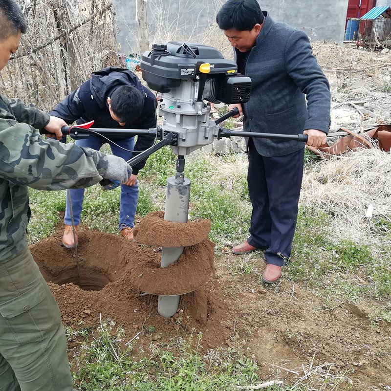 多功能打眼挖坑機(jī) 便攜式汽油挖坑機(jī)