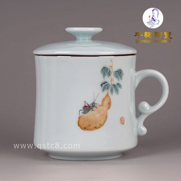 饋贈賓客禮品陶瓷茶杯定制_同學(xué)聚會紀念品禮品茶杯