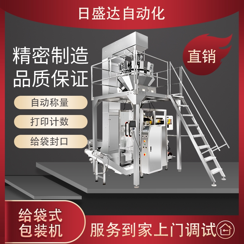 零食立式包裝機 高速立式包裝機 日盛達自動化廠家