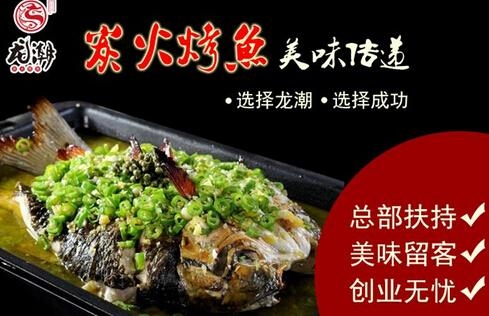 龍潮美式炭火烤魚(yú) 炭火烤魚(yú)設(shè)備