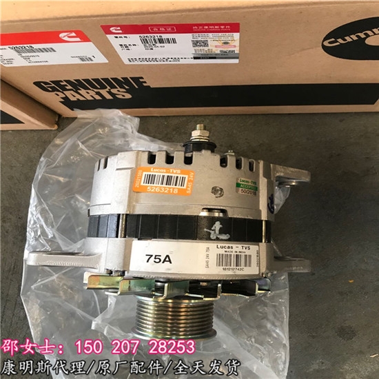 宇通重工75A美康6B5.9發(fā)電機5263218