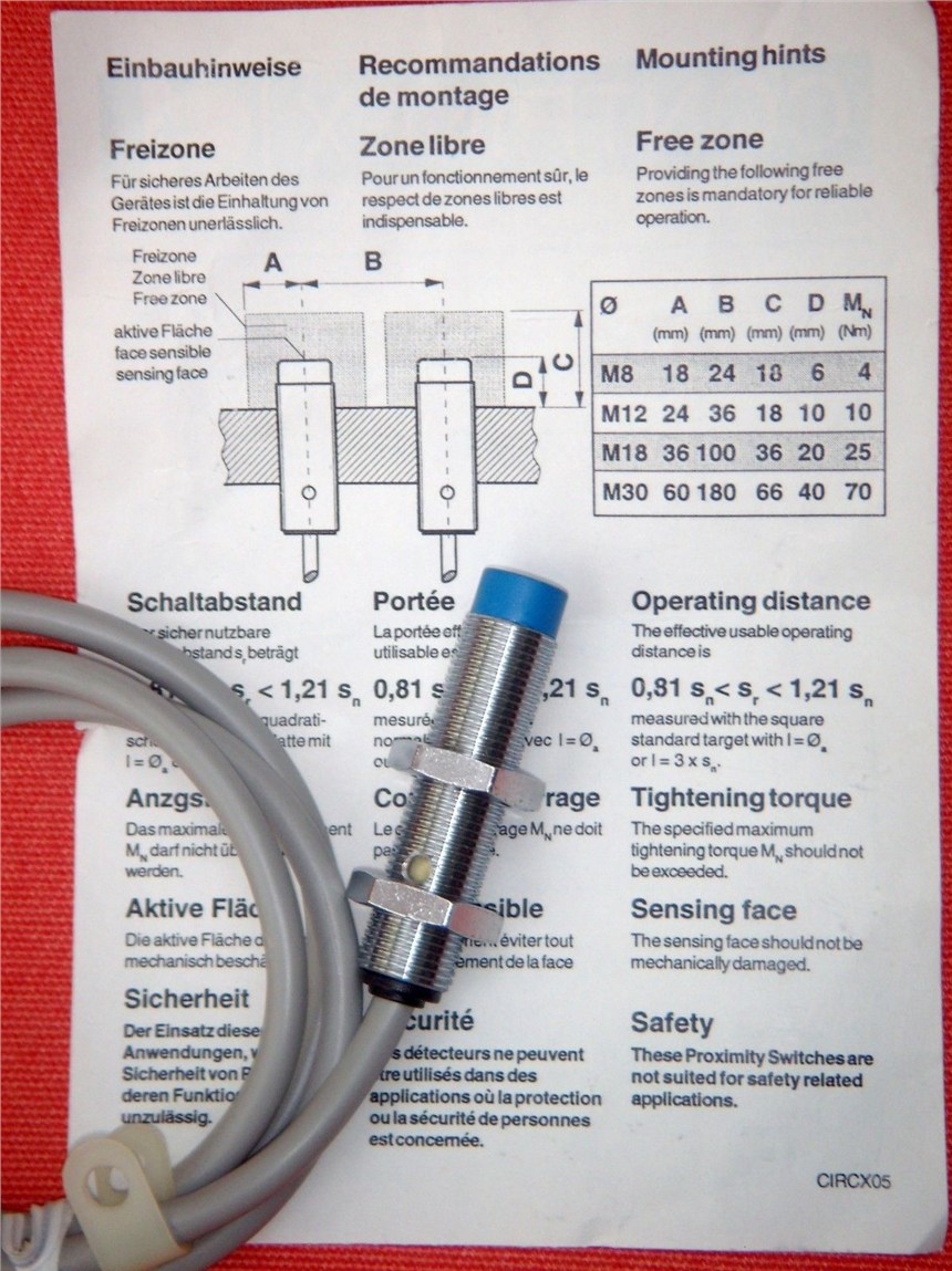 科瑞接近開關(guān)DW-AS-622-M18-002正品