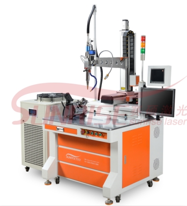 光纖連續(xù)焊激光焊接機(jī)工廠輕松焊接五金器件