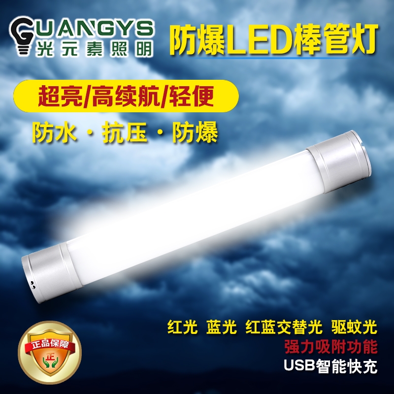 防爆LEDYJ1055棒管燈FW6600戶外夜間GAD329強光燈