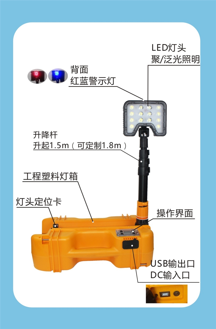 海洋王FW6116輕便移動燈尚為同款 SZSW2631防爆多功能LED工作燈