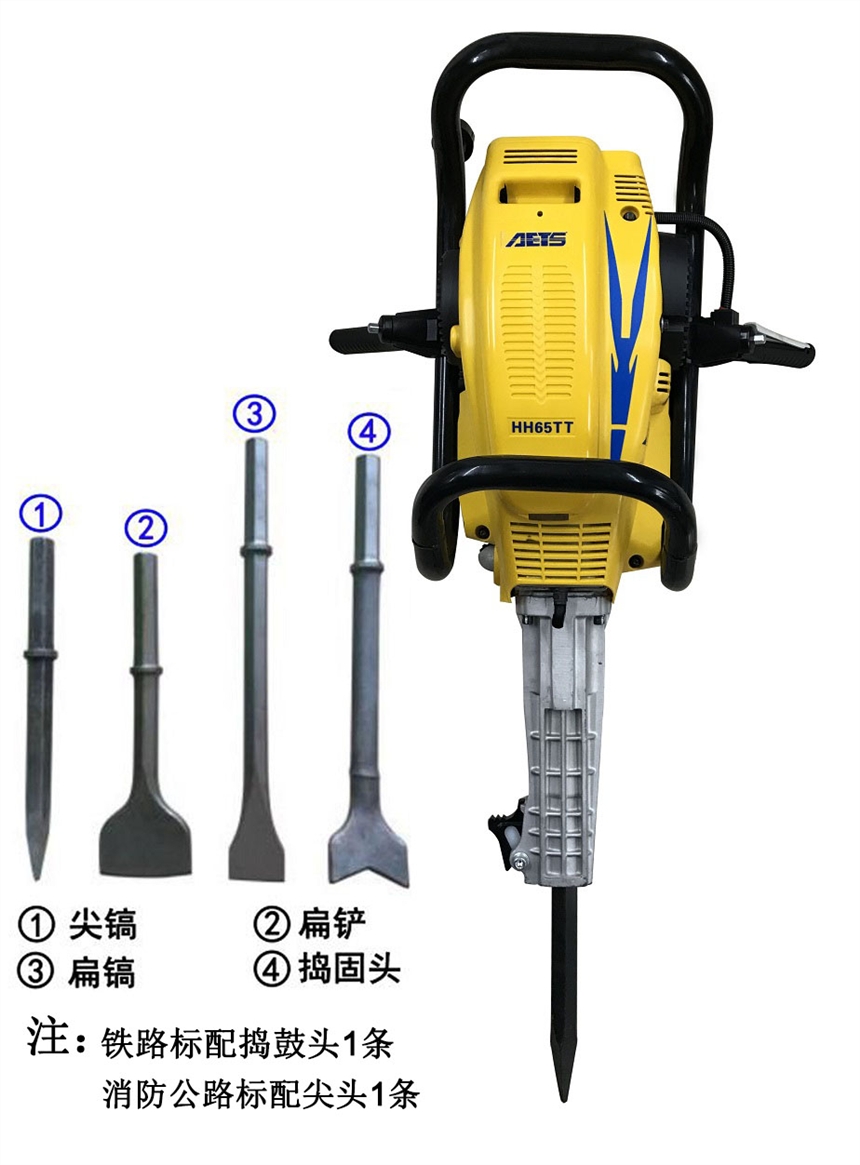 易于攜帶/運輸-艾特森HH65TT內(nèi)燃搗固機